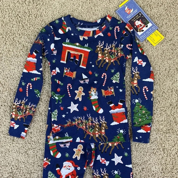 NWT Books to Bed night before Christmas pajamas sz 2T - Picture 2 of 6